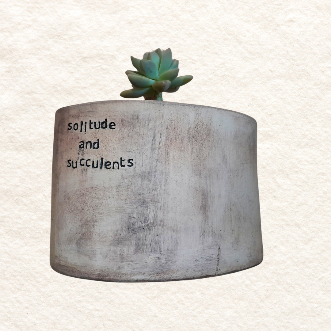 Oval Planter (Medium) - Solitude and Succulents