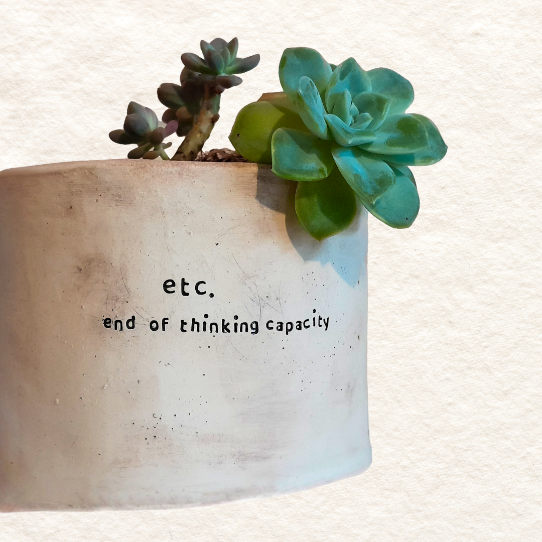 Oval Planter (Medium) - etc