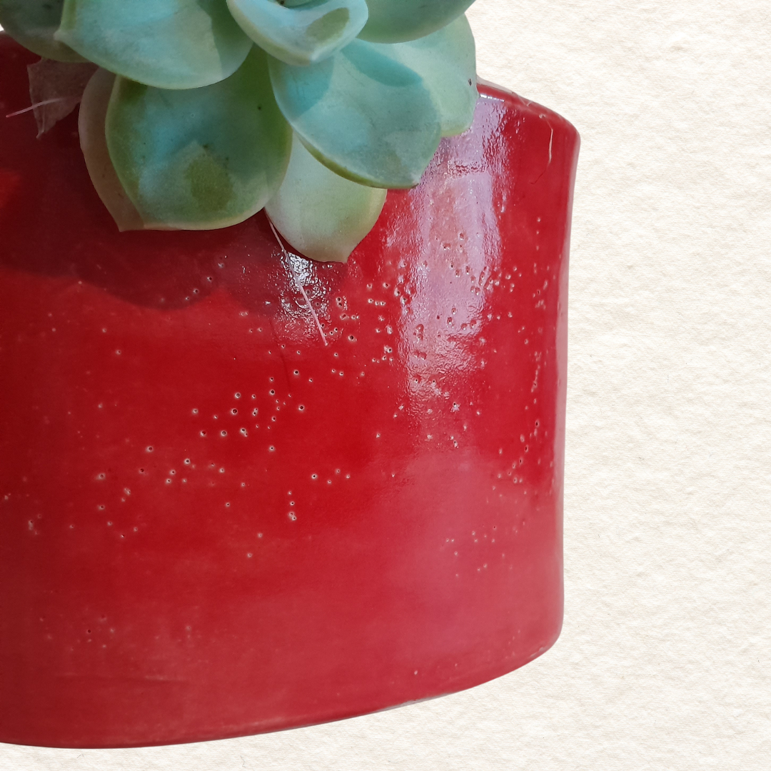 Oval Planter (Medium) in Hot Tamale