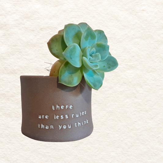 Small (Reversable) Terracotta Planter - rules